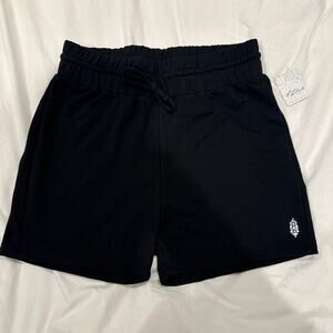 NWT black free people shorts S